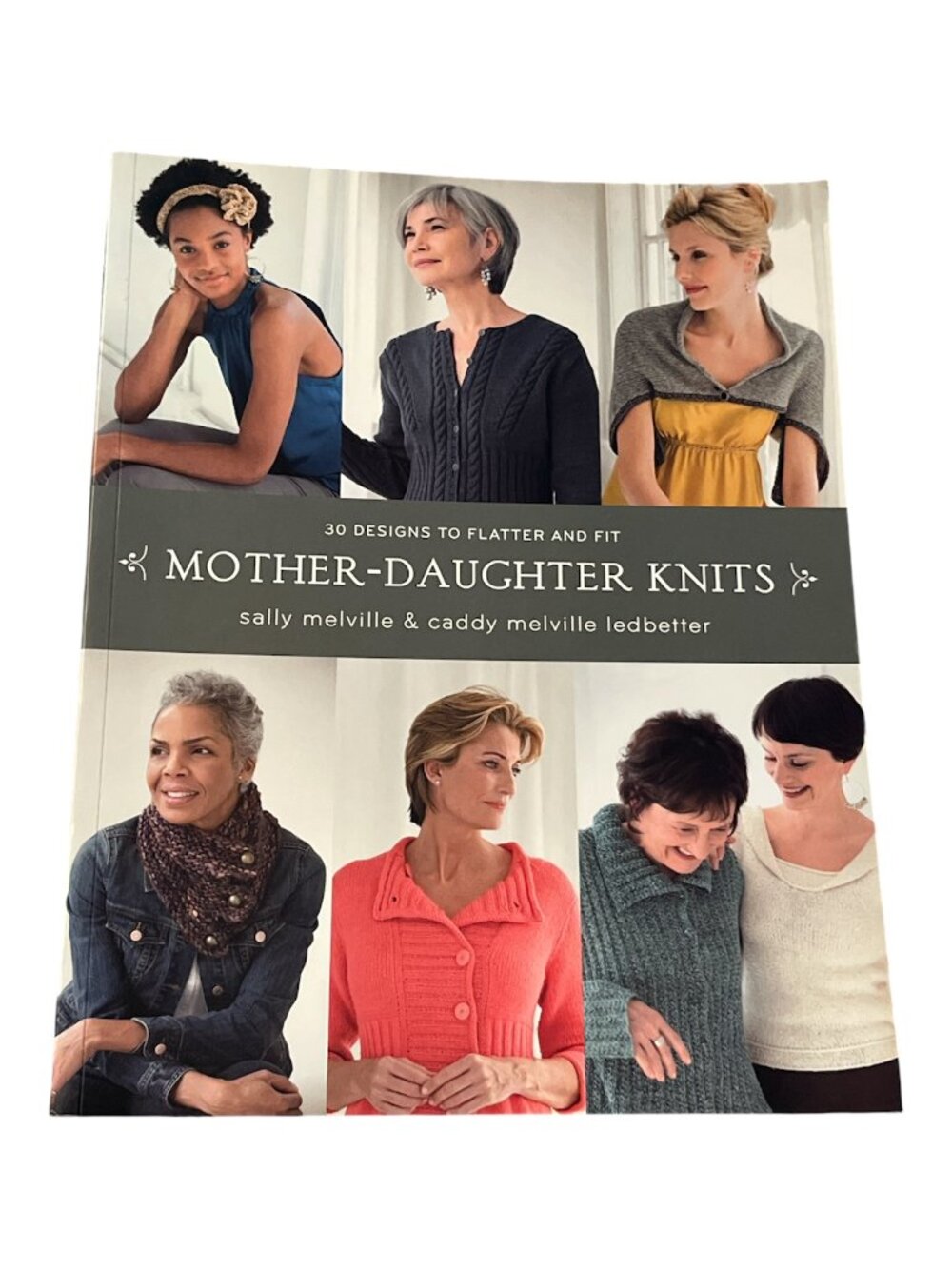 BOOK Mother Daughter Knits 30 Designs to Flatter and Fit Knitwear Patterns